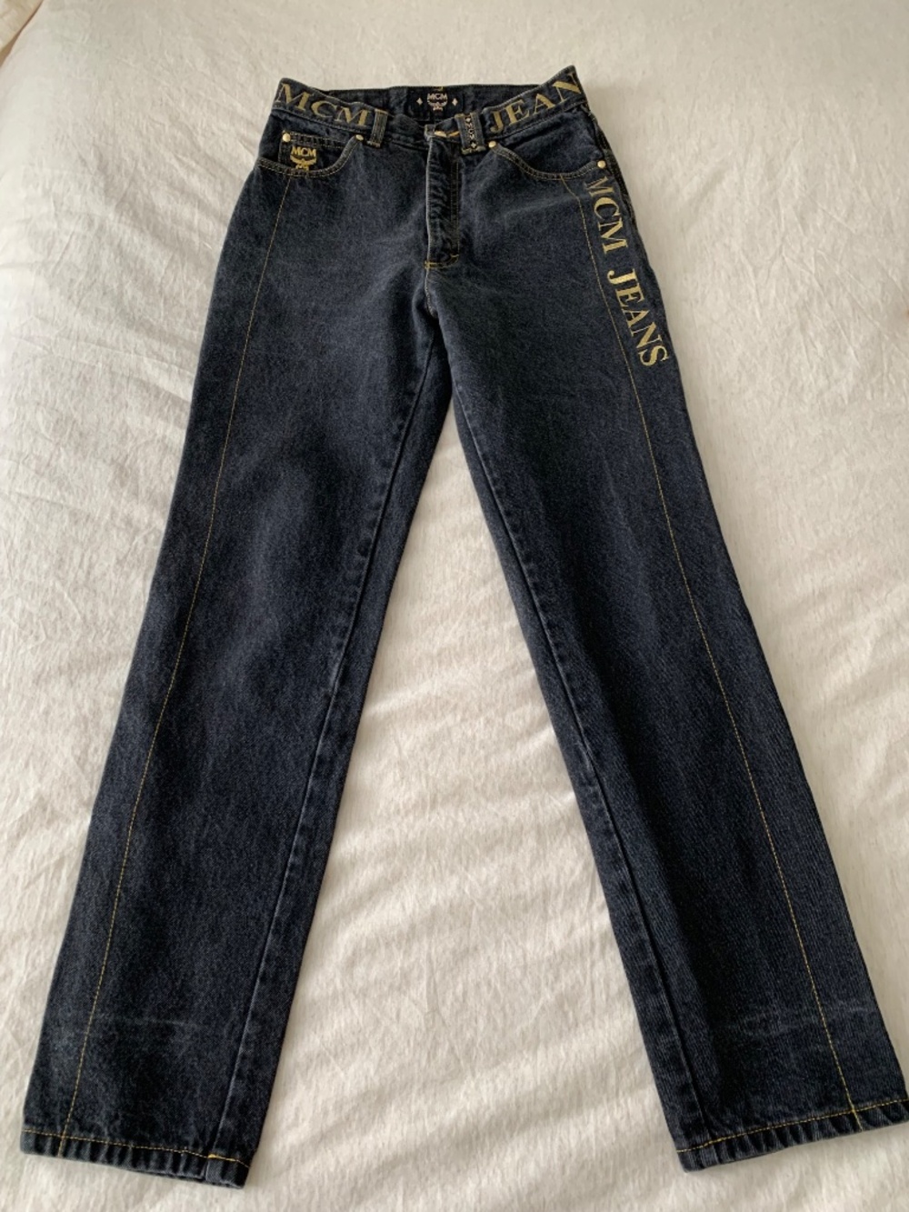 MCM Jeans Women's size 30 Made in Italy 100% cotton mom jeans vintage Y2K